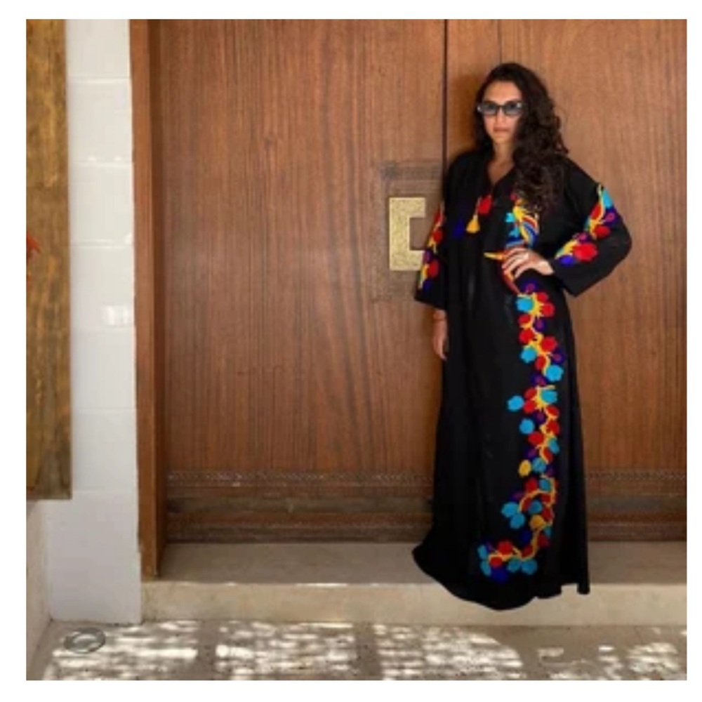 Black kaftan brand new